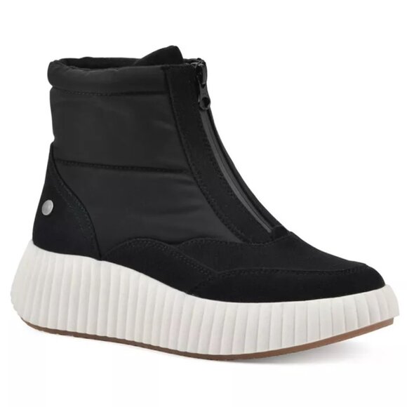 White Mountain Womens Downtow Black Multi Smooth Size 9.5M - Picture 1 of 3